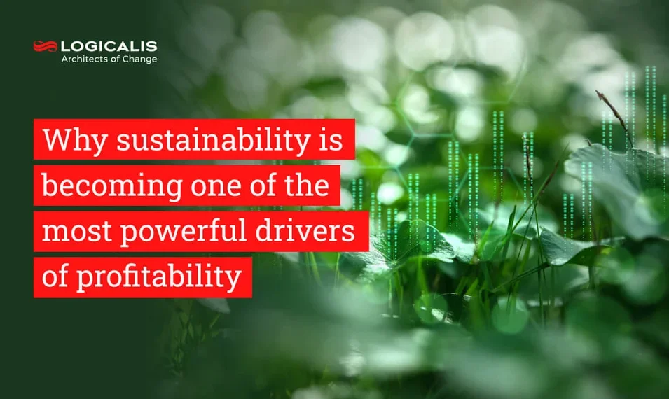 Image of new shoots with title why sustainability is becoming one of the most powerful drivers of profitability