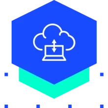 production ready cloud icon